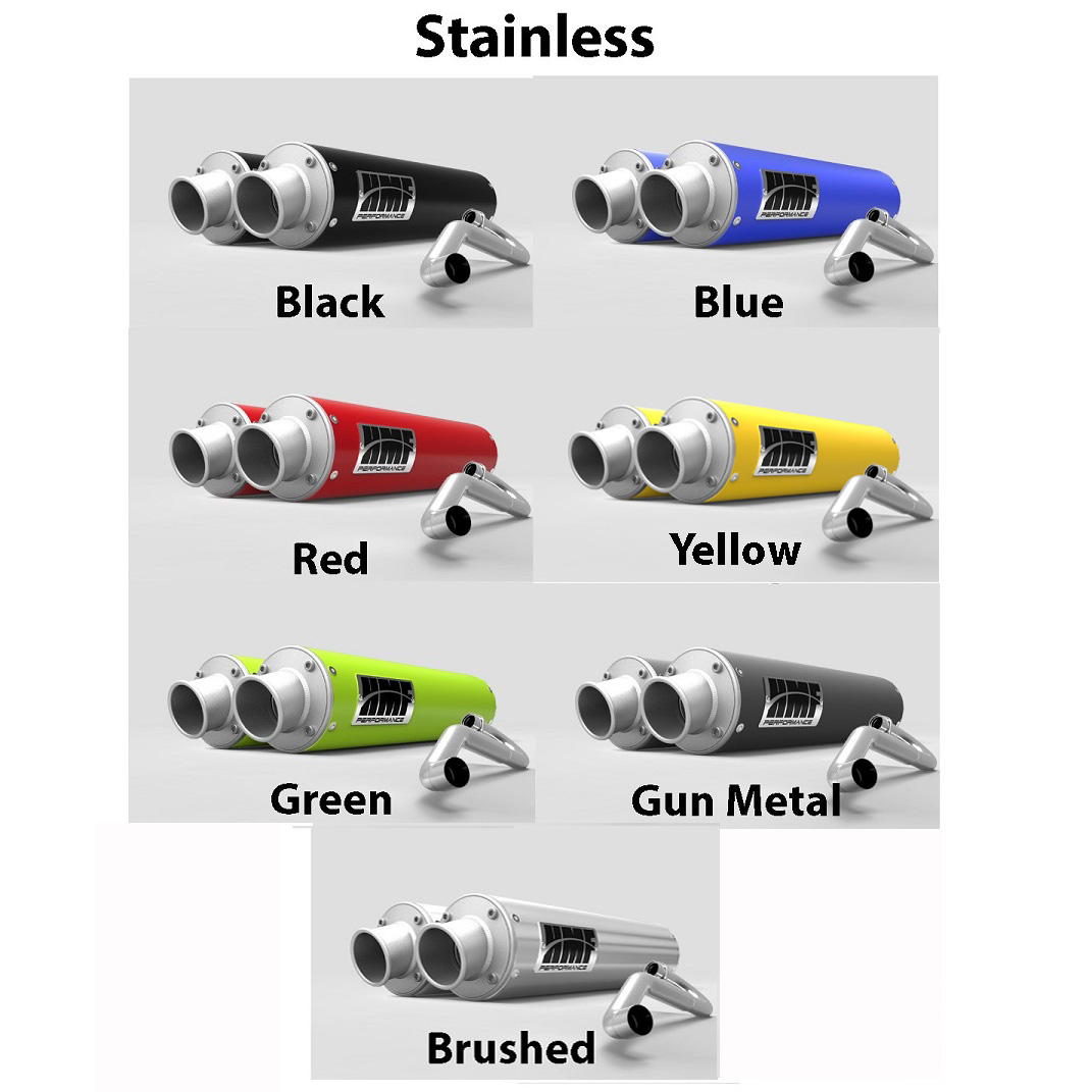 Can Am Maverick Slip On Dual Exhaust Side by Side Stuff