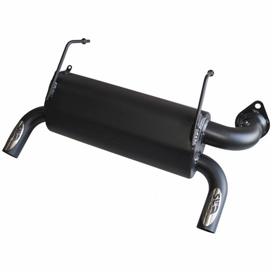 SLP Black Slip On Performance Exhaust - 2015-17 Polaris RZR XP 1000