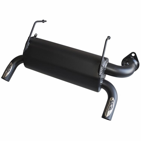 SLP Black Slip On Performance Exhaust - 2018-23 Polaris RZR XP 1000, RS1