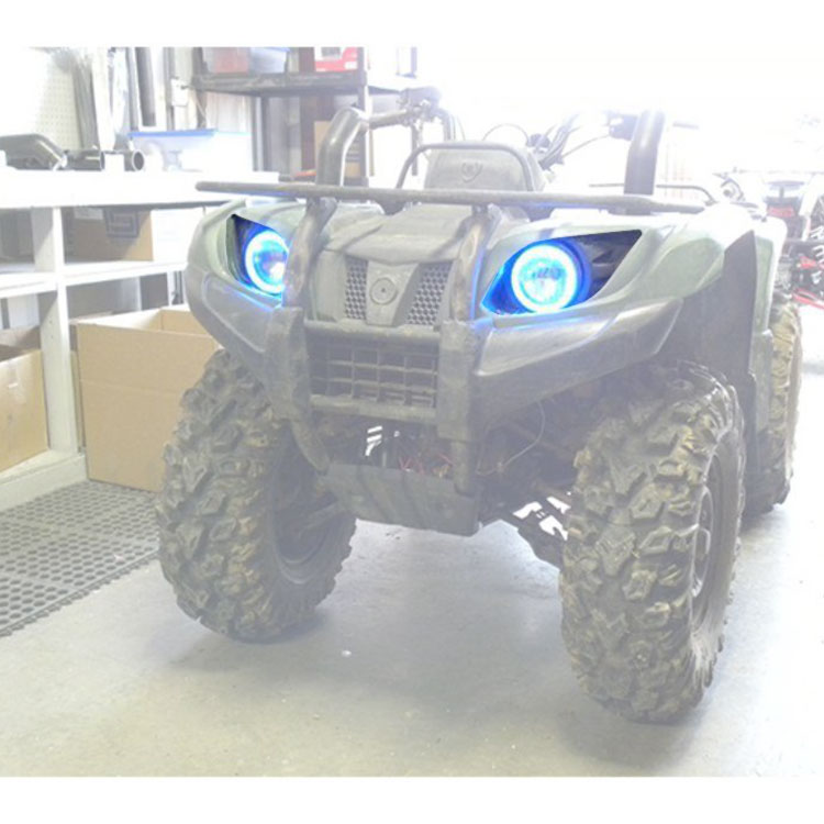 Yamaha Grizzly ATV Angel Eye LED Kit Side By Side Stuff