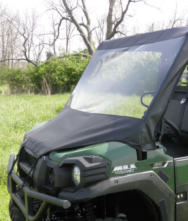 Kawasaki Mule ProFX Windshield & Top Side By Side Stuff