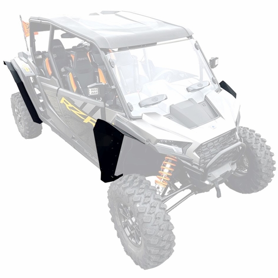 Spike Fender Flares (Set of 4) -2024-25 Polaris RZR XP 1000