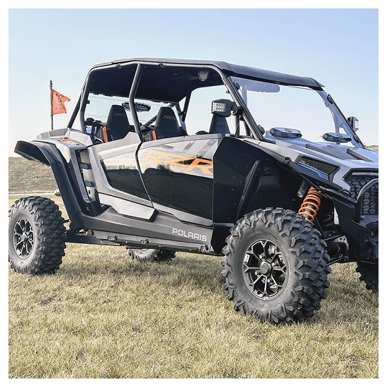 Spike Fender Flares (Set of 4) -2024-25 Polaris RZR XP 1000 - alt image 2