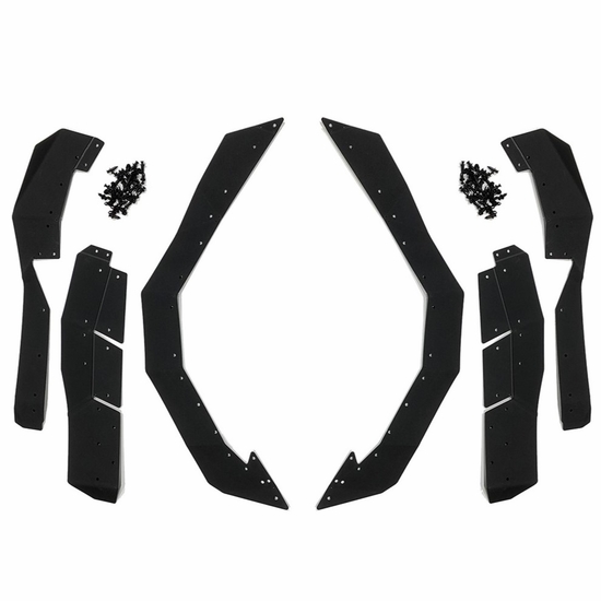 Spike Fender Flares (Set of 4) -Polaris General XP 1000