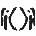 Spike Fender Flares (Set of 4) -Polaris General XP 1000
