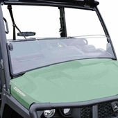 Spike Hard Coated Half Front Windshield - John Deere Gator XUV 835, 865