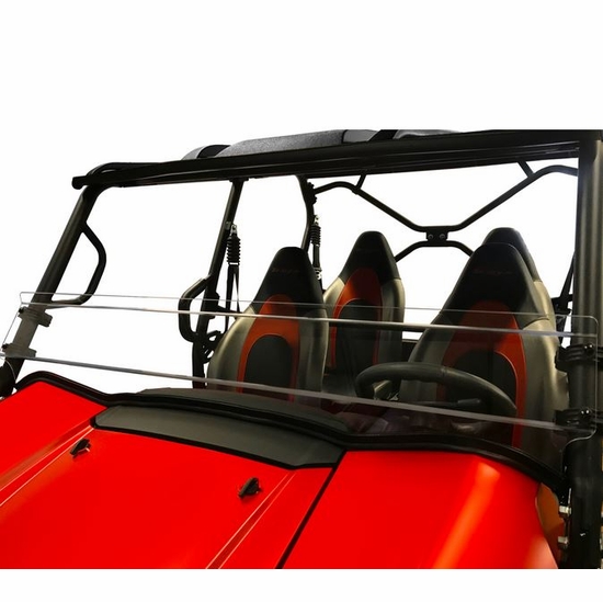 Spike Hard Coated Half Front Windshield - Kawasaki Teryx4, Teryx 800