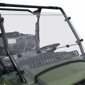 Spike Hard Coated Hinged Front Windshield w/ Vents - John Deere Gator HPX, XUV 620i, 625i, 825i, 850d, 855d
