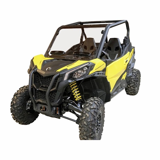 Spike Hard Coated Rapid Release Vented Front Windshield - 2018-26 Can Am Commander, Maverick Trail, Sport - alt image 4
