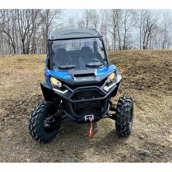 Spike Hard Coated Rapid Release Vented Front Windshield - 2018-26 Can Am Commander, Maverick Trail, Sport - alt image 5