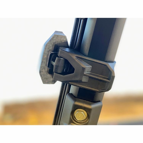 Spike Hard Coated Rapid Release Vented Front Windshield - 2018-26 Can Am Commander, Maverick Trail, Sport - alt image 8