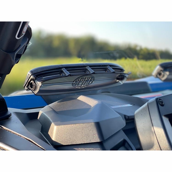 Spike Hard Coated Rapid Release Vented Front Windshield - 2018-26 Can Am Commander, Maverick Trail, Sport - alt image 9