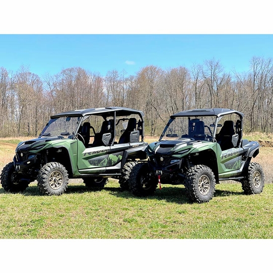 Spike Hard Coated Rapid Release Vented Front Windshield - 2021-26 Yamaha Wolverine RMAX, X2, X4 - alt image 4