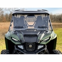 Spike Hard Coated Rapid Release Vented Front Windshield - 2021-26 Yamaha Wolverine RMAX, X2, X4
