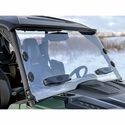 Spike Hard Coated Rapid Release Vented Front Windshield - 2021-26 Yamaha Wolverine RMAX, X2, X4