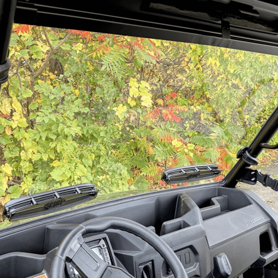 Spike Hard Coated Vented Front Windshield - 2026 Polaris Ranger 500 - alt image 3