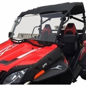 Spike Hard Coated Rapid Release Vented Front Windshield - CF Moto ZForce 500, 800, 800EX, 1000