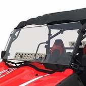 Spike Hard Coated Rapid Release Vented Front Windshield - CF Moto ZForce 500, 800, 800EX, 1000
