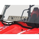 Spike Hard Coated Rapid Release Vented Front Windshield - CF Moto ZForce 500, 800, 800EX, 1000