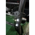 Spike Hard Coated Rapid Release Vented Front Windshield - Kawasaki Mule Pro-FX, DX