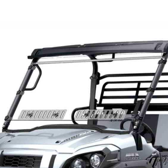 Kawasaki Mule ProFXR Vented Front Windshield Side By Side Stuff