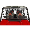 Spike Hard Coated Rapid Release Vented Front Windshield - Kawasaki Teryx4, Teryx 800