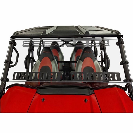Spike Hard Coated Rapid Release Vented Front Windshield - Kawasaki Teryx4, Teryx 800 - alt image 0