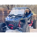 Spike Hard Coated Rapid Release Vented Front Windshield - Polaris RZR Pro-R