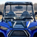Spike Hard Coated Rapid Release Vented Front Windshield - 2019-23 Polaris RZR XP 1000,  XP Turbo, Turbo S, Trail