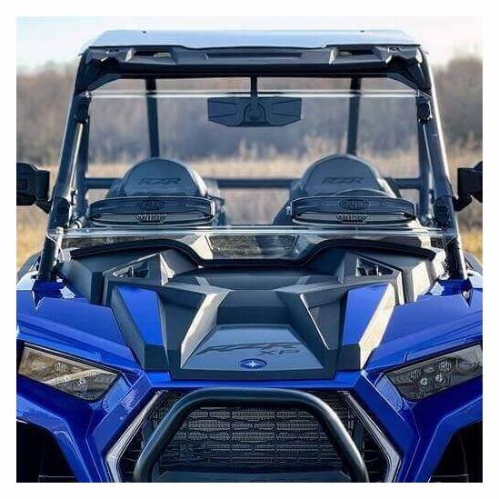 Spike Hard Coated Rapid Release Vented Front Windshield - 2019-23 Polaris RZR XP 1000,  XP Turbo, Turbo S, Trail - alt image 0