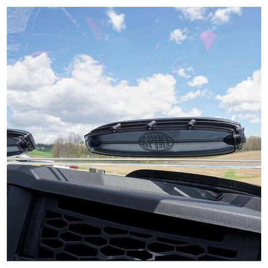 Spike Hard Coated Rapid Release Vented Front Windshield - 2019-23 Polaris RZR XP 1000,  XP Turbo, Turbo S, Trail - alt image 3