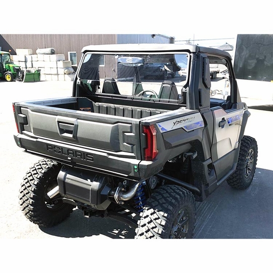 Spike Hard Coated Vented Rear Windshield - Polaris Xpedition XP