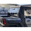 Spike Hard Coated Vented Rear Windshield - Polaris Xpedition XP