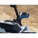 Spike Re-Flex Adjustable Side Mirror w/ 1.875-2 Inch Clamp