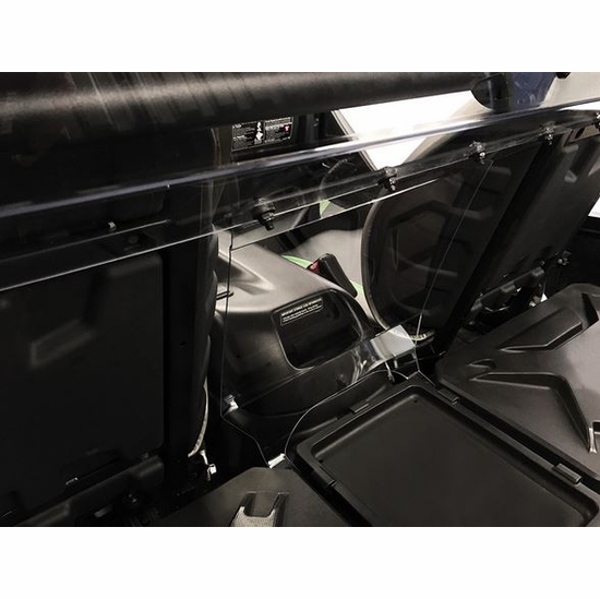 Spike Rear Windshield - Kawasaki Teryx 800 - alt image 1