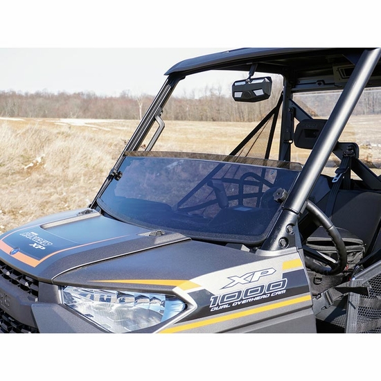 Spike Tinted Half Front Windshield - 2013-25 Full Size Polaris Ranger w/ Pro-Fit Cage