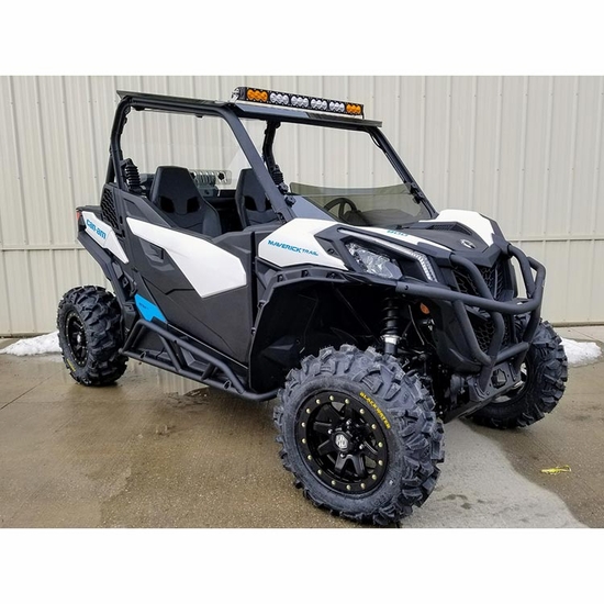 Spike Tinted Half Windshield - 2018-25 Can Am Commander, Maverick Trail, Sport - alt image 0