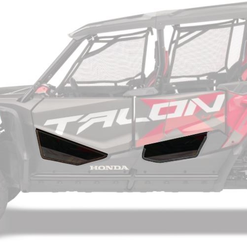 Honda Talon 1000X4 Tinted Door Inserts | Side By Side Stuff
