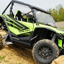 Spike Tinted Lower Door Inserts - Honda Talon