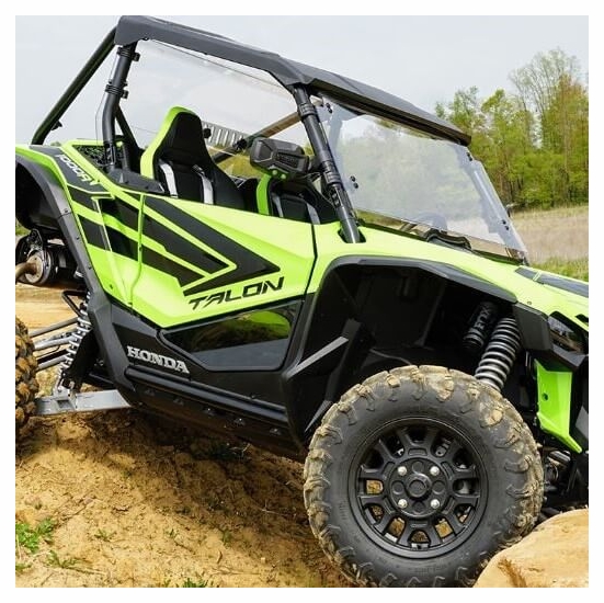 Spike Tinted Lower Door Inserts - Honda Talon - alt image 1