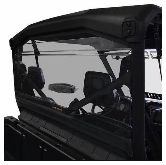 Spike Rapid Release Tinted Vented Rear Windshield - Can Am Defender