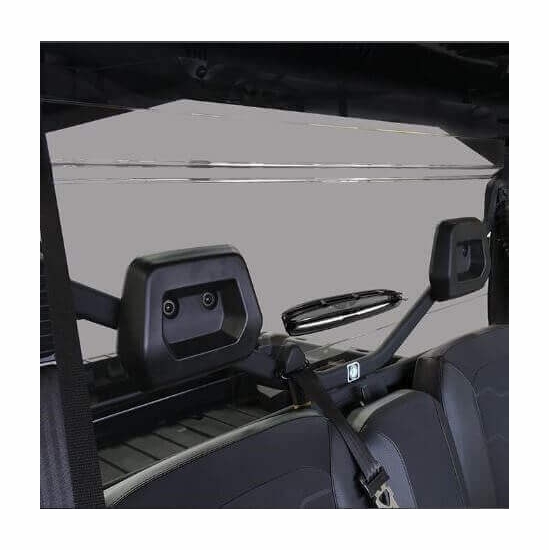 Spike Rapid Release Tinted Vented Rear Windshield - Can Am Defender - alt image 0