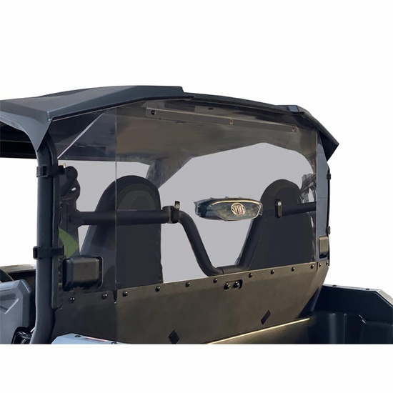 Spike Tinted Vented Rear Windshield - 2021-25 Yamaha Wolverine RMAX2, X2