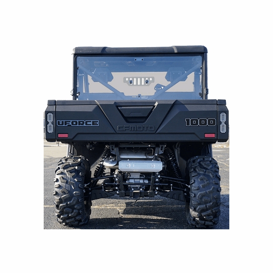 Spike Tinted Vented Rear Windshield - CF Moto UForce 1000 - alt image 0