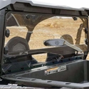 Spike Rapid Release Vented Rear Windshield - Polaris General 1000, XP 1000