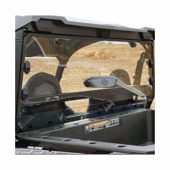 Spike Rapid Release Vented Rear Windshield - Polaris General 1000, XP 1000 - alt image 0