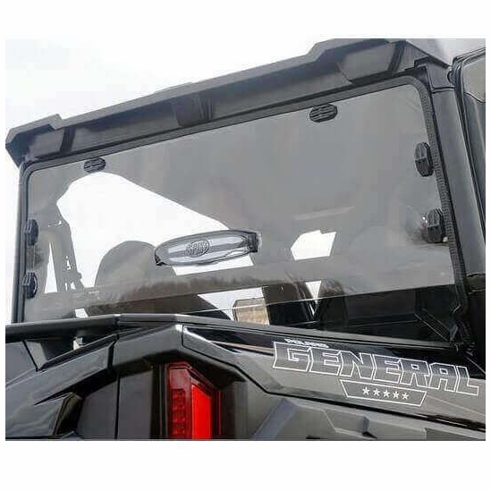 Spike Rapid Release Vented Rear Windshield - Polaris General 1000, XP 1000 - alt image 1