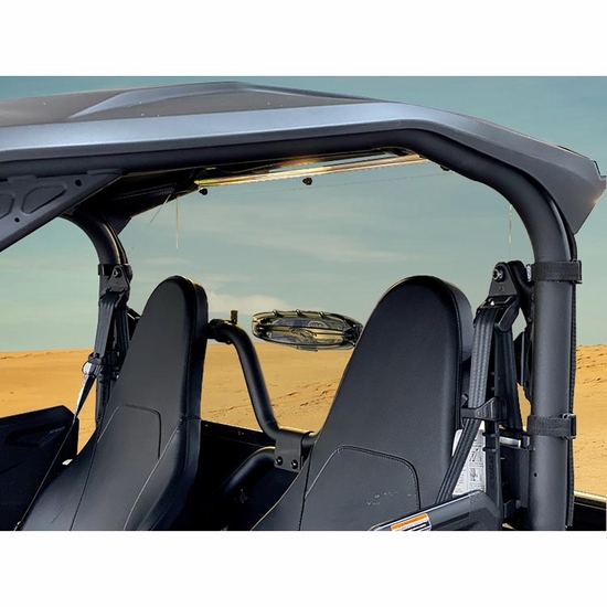 Spike Vented Rear Windshield - 2021-25 Yamaha Wolverine RMAX2, X2 - alt image 3