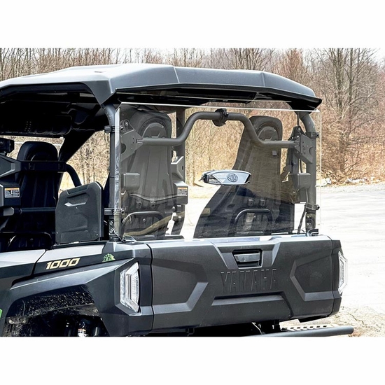 Spike Vented Rear Windshield - 2021-25 Yamaha Wolverine RMAX4, X4 - alt image 0