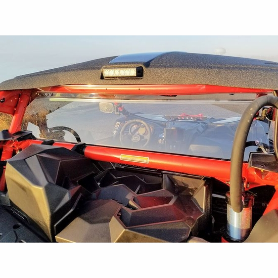 Spike Vented Rear Windshield - Can Am Maverick X3 - alt image 0